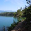 Tsali Left loop Trail Along Fontana Lake/ Mouse Branch, Smokey Mountain National Park in the Background