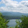 View from Mouse Branch Overlook Trail at Tsali