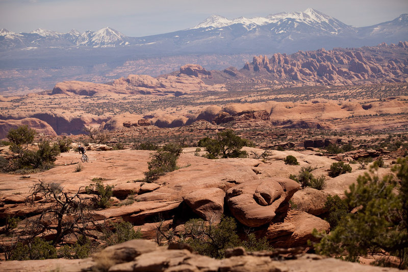 Lost in a giant landscape - part of the experience on the Great Escape