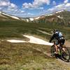 The Wheeler trail winds around this huge alpine zone for a couple miles.