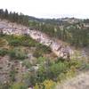 Ogden Canyon overlook --view west