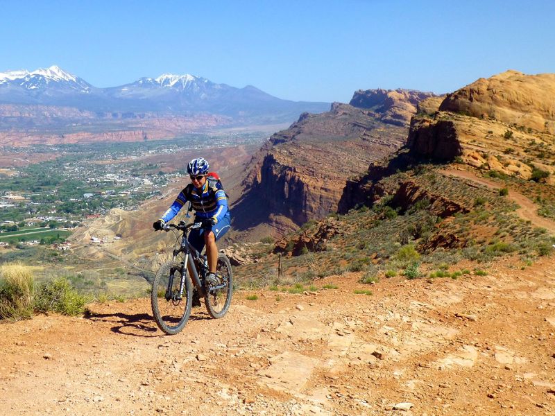 Top of Poison Spider and beginning of Portal Trail.