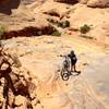 Quite a few short hike-a-bikes over ledges for most people in this section.