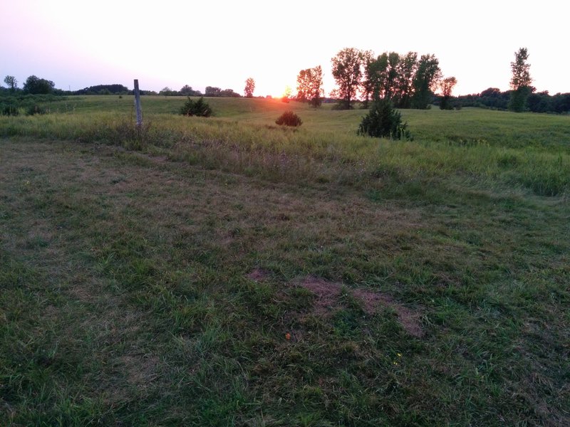 Sunset over Lake ElmoPark. What a great way to spend a summer evening.