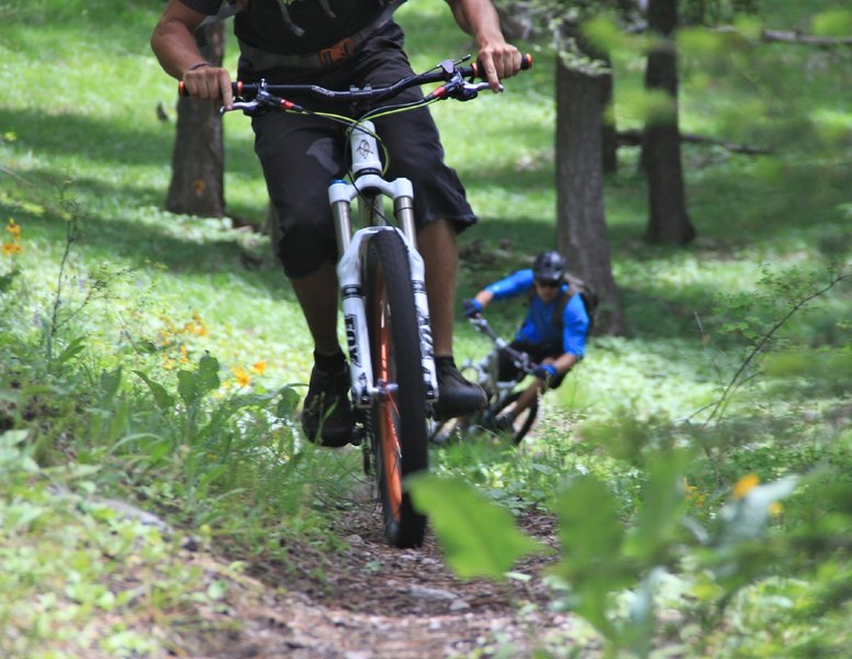 Banked sweetness earned after struggling through primitive Idaho backcountry trail.