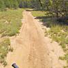 Smooth sections quickly transition to rock gardens near the drainages