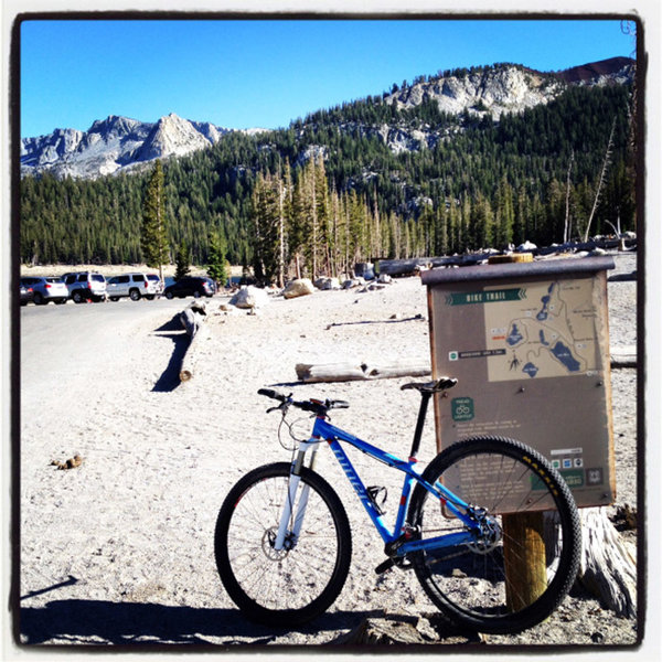 Start of the Horseshoe Trailhead