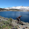 Over looking Saddleback Lake and Back Country ski session