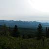 Looking down from the top of the biking trail