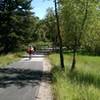 Pleasant section of the Eagle Valley Path, along the Eagle River