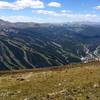 Having made it over the pass, the ride down to Copper Mountain is fast and easy.