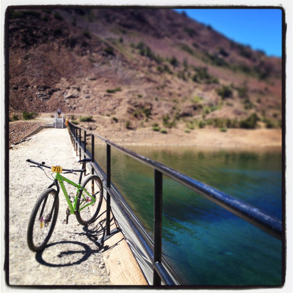 The dam at Saddlebag lake