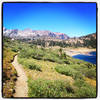 Alpine singletrack north west shore.