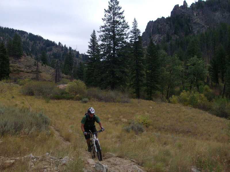 Sheep Creek descent!