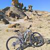 Hoodoos appear as the terrain becomes more desolate