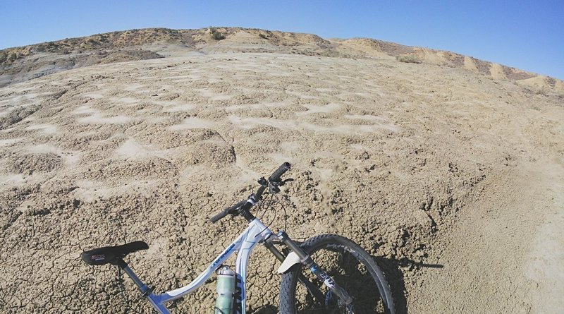 Complex erosional surface