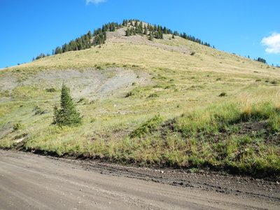 On and near North Creek Pass, you have fine views of Horsehead Peak, to the north.