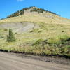 On and near North Creek Pass, you have fine views of Horsehead Peak, to the north.