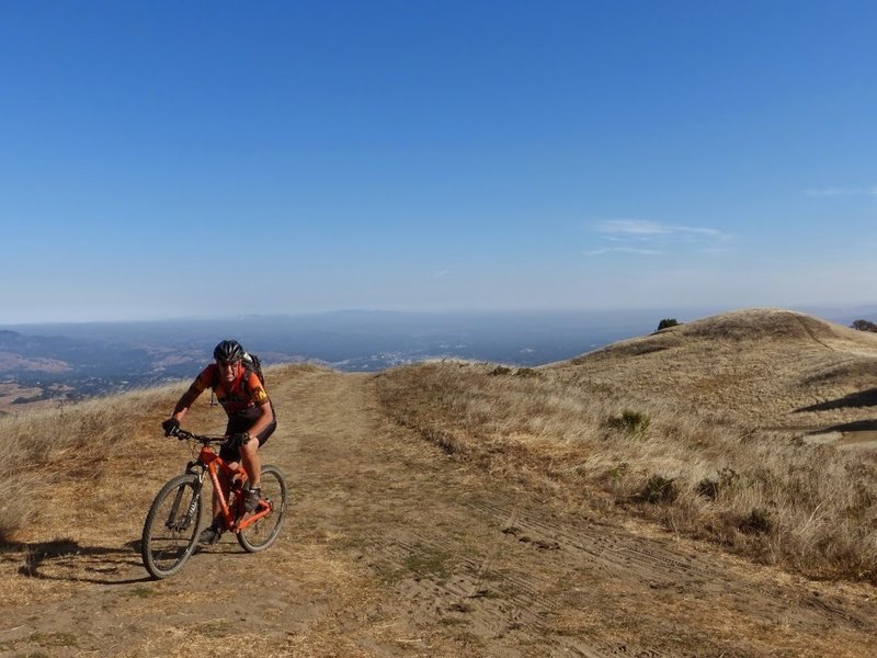 Made it to Las Trampas Peak