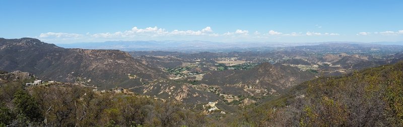 Looking towards Thousand Oaks.