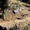 A smooth section of the Upper Bristlecone Trail