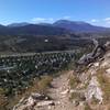 Colorado Trail above Tiger Run RV Park