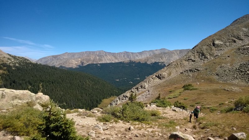 Quick 100yrd hike a bike from the CDT and Alpine Tunnel junction