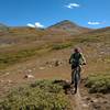 High above- on the CDT Alpine Tunnel trail