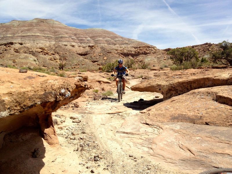 The top of Terry's Tunnel starts out easy enough