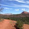 At the base of Cathedral Rock