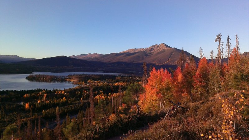 Views from Old Dillon Reservoir Trail