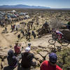 Looking down "The Rock" at the 24 Hours in the Old Pueblo event and camping area.