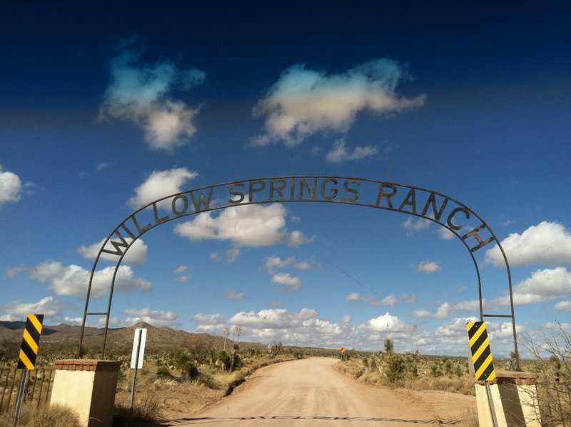 Willow Springs arch.