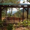 Rest with a view along the Naversen Family trail