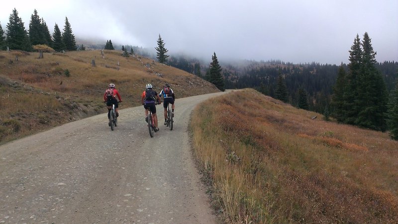 On the way to Como, nearing Boreas Pass