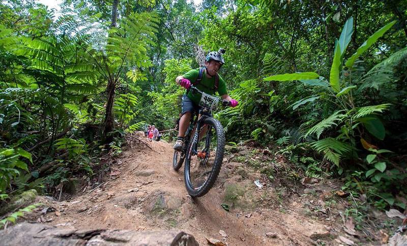 "Cheeky Creek" on "Around The Mountain" Trail, Bukit Kiara, Malaysia