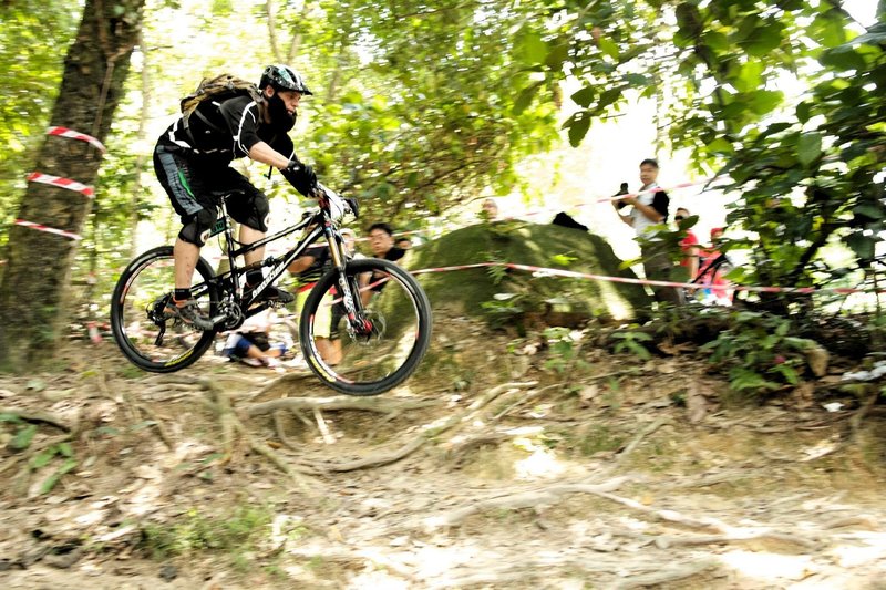 The "Shriner's Convention" trail in Bukit Kiara, Malaysia