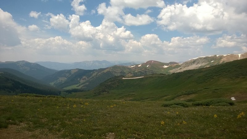 West side of Star Pass