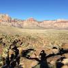 View from Kibbles-n-Bits west to Red Rock