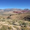 View from Bone Shaker to Calico in Red Rock