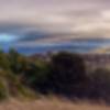 Storm clouds rolling in over San Pablo Bay.