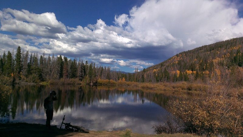 Rainbow Lake above Frisco, Colorado