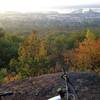 Scenic overlook of the Duluth/Superior harbor.