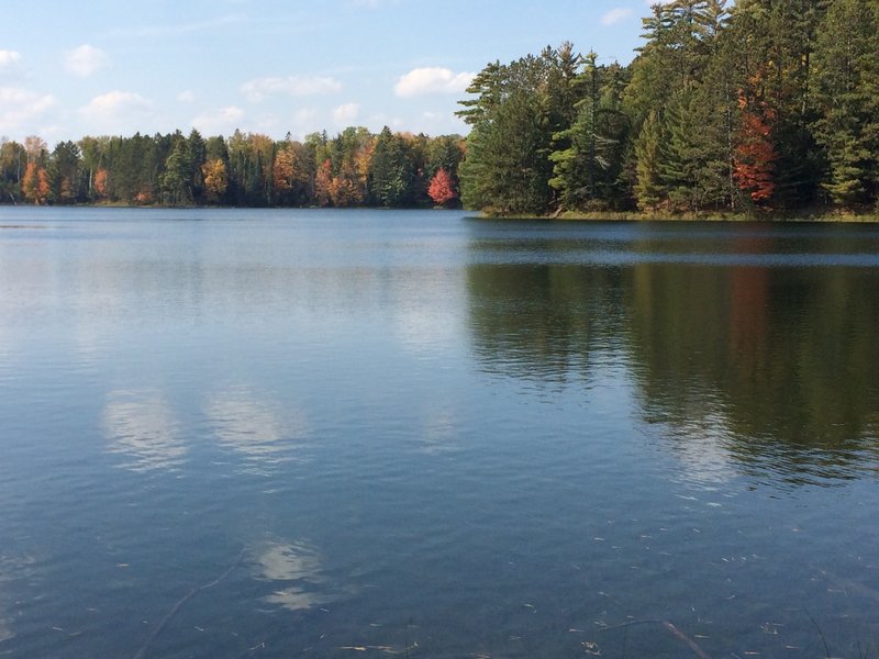 Rock Lake Trail garden spot. Enough said!