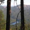 Looking north from Elliott Ridge Trail, Squaw Lake below