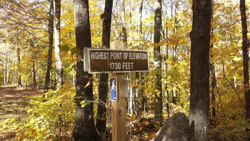 "High Point" on the American Birkebeiner trail