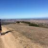 Looking at the Bay after a healthy climb!