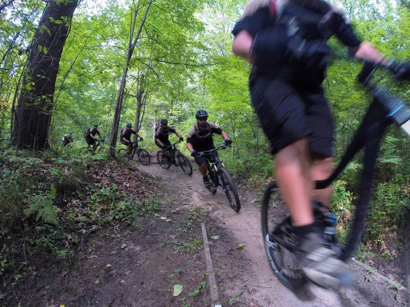 Sequence over the culvert in Black Oak Heritage Park