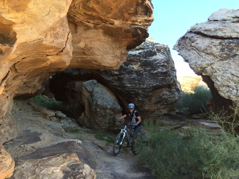 One of several "cooling" spots for a hot days ride on Zen