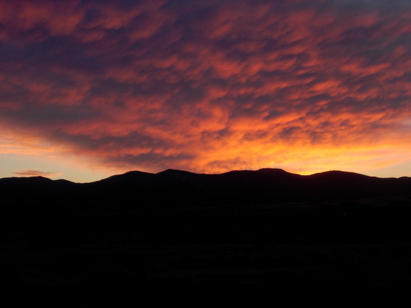 Sunset in Prescott.